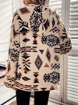 Bohemian-Inspired Patterned Zip-Up Jacket image 4