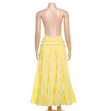 Tiered Maxi Dress with Ruffle Details image 7