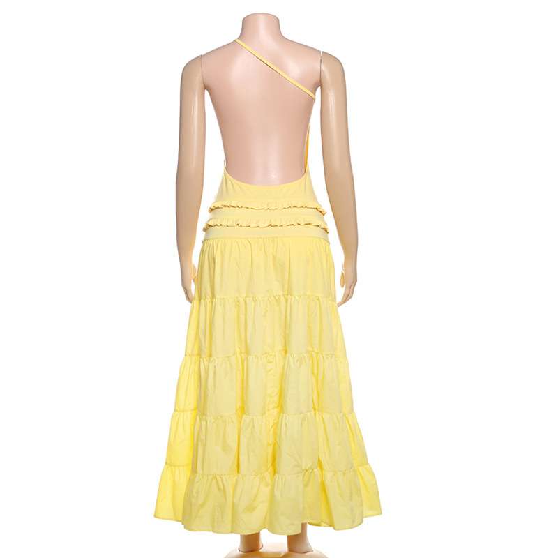 Tiered Maxi Dress with Ruffle Details image 7