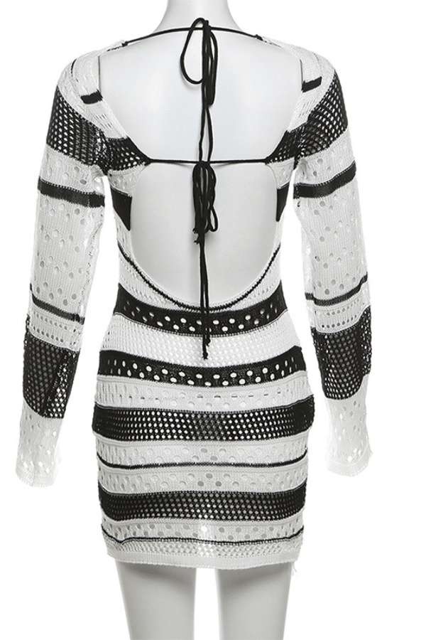 Tropical Temptation Crochet Dress image 3