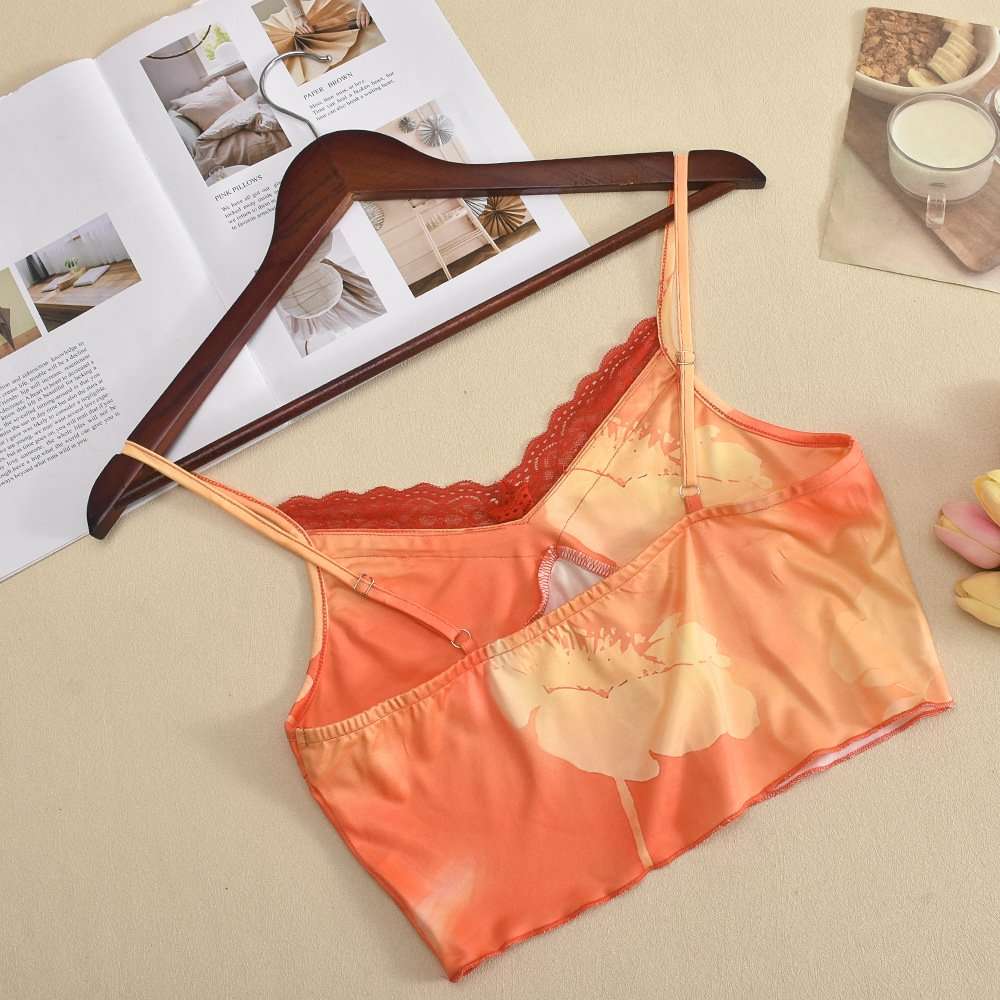 Floral Print Crop Tops & Short image 4