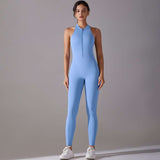 Slim Fit Sleeveless Sports Jumpsuit image 3