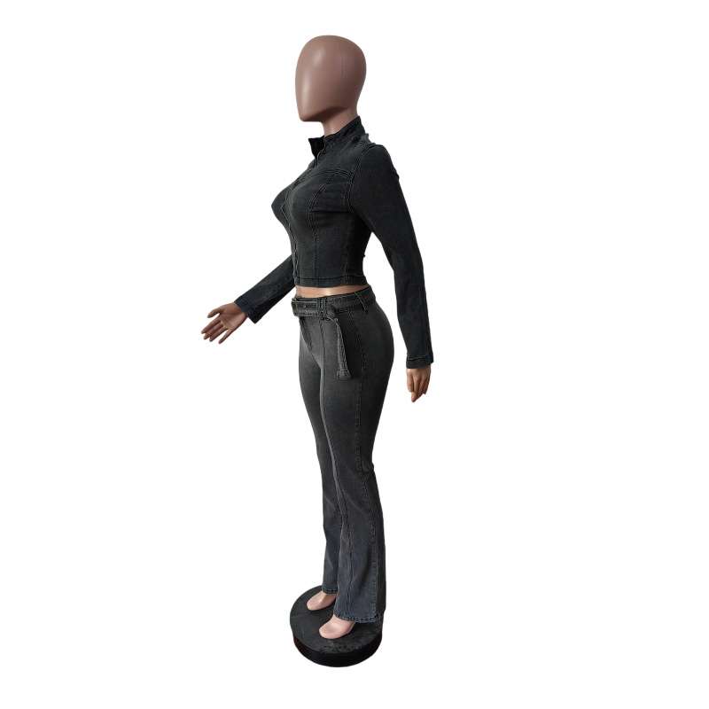 Stylish Jacket and Pants Set image 6