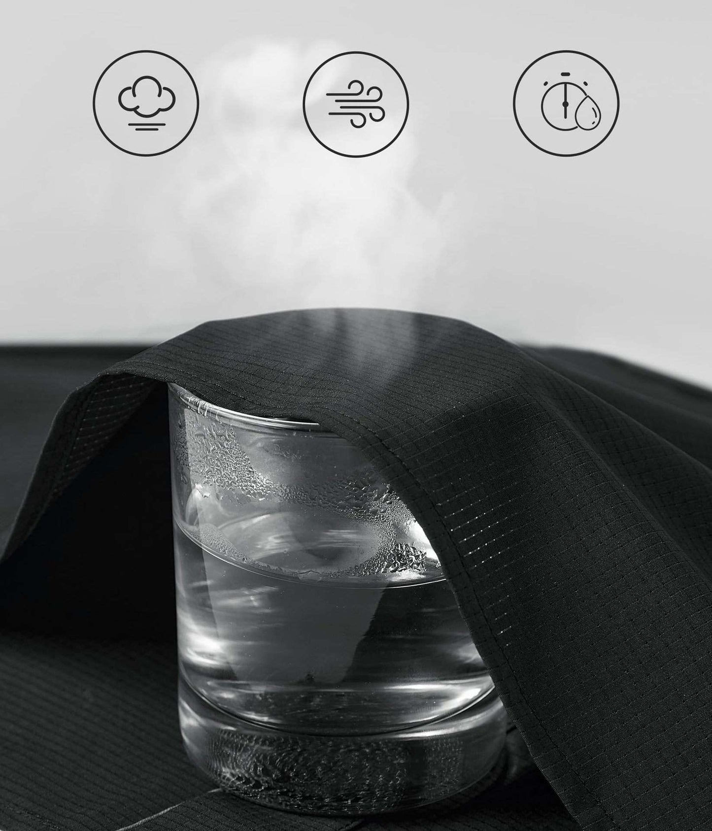 Men's White Long-Sleeve Utility Shirt image 4