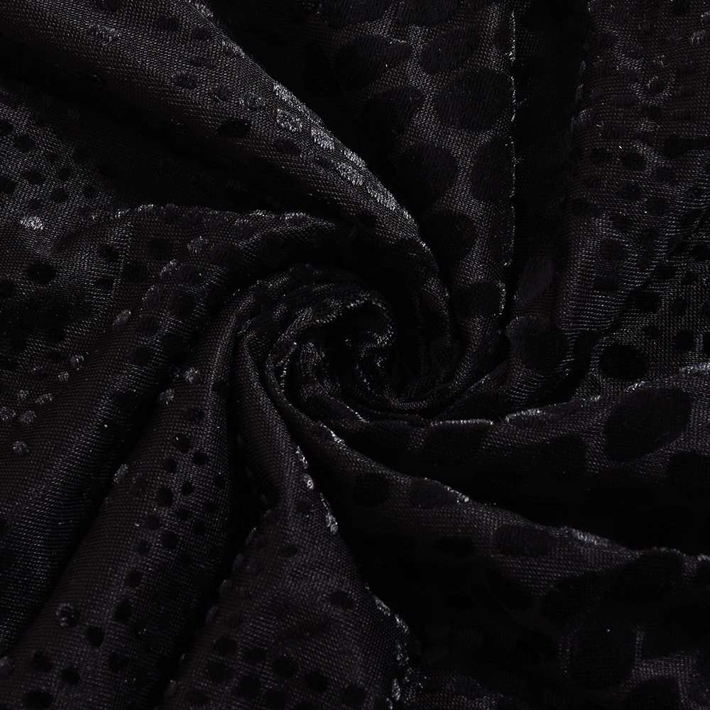 Asymmetrical neckline with scarf neck-tie Mini Dress image 5