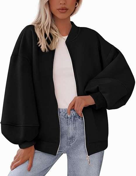 Oversized Bomber Jacket image 3