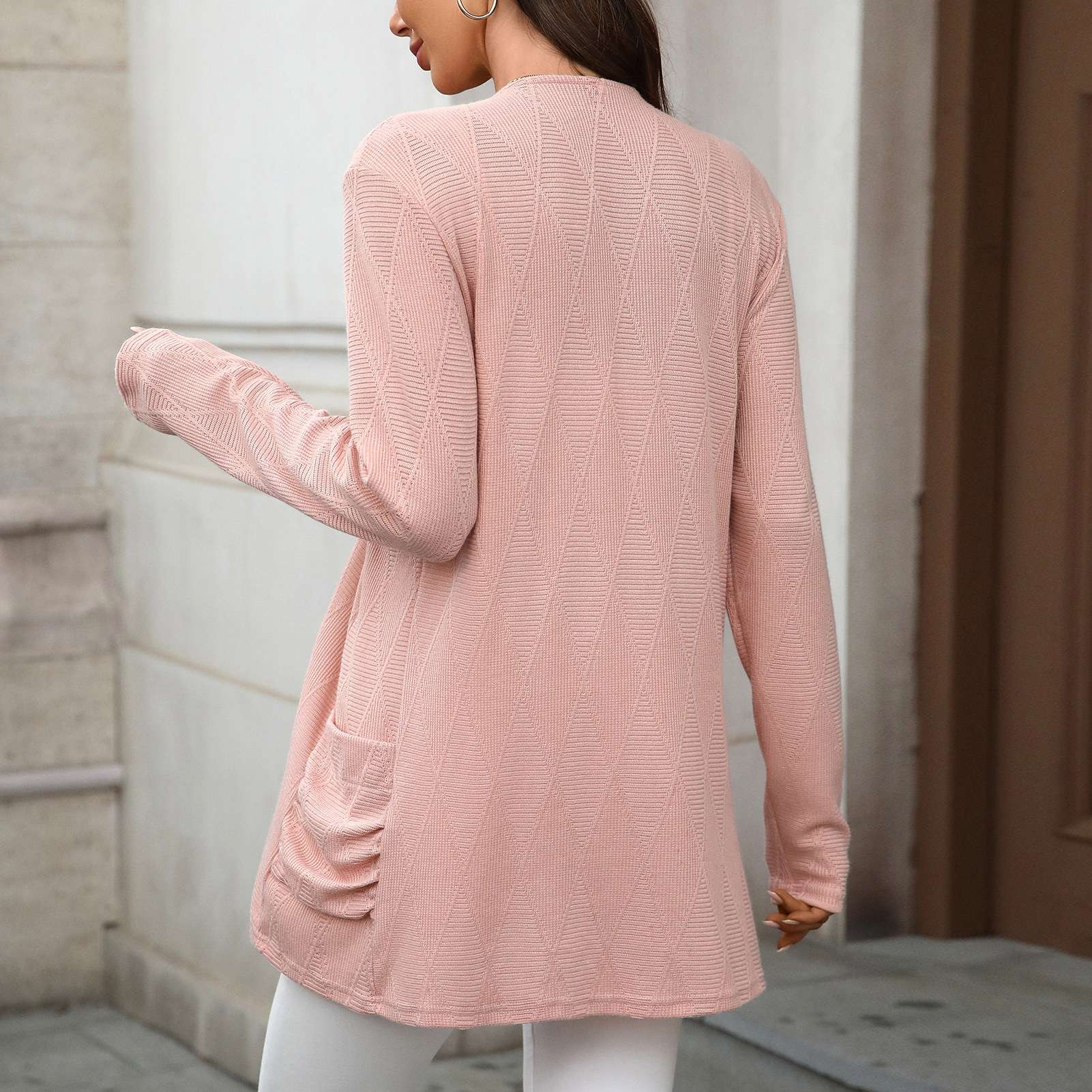 Ribbed Knit Cardigan image 2