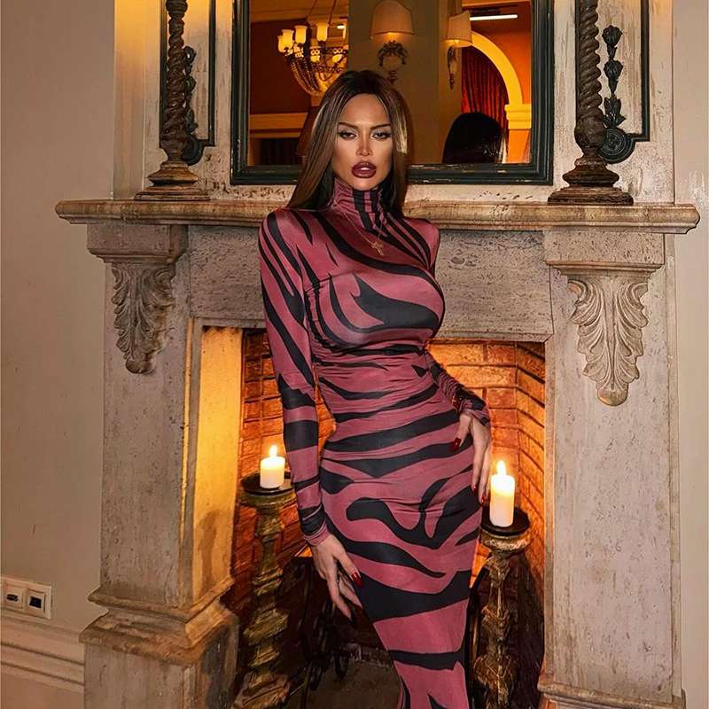 Fierce Wildfire Maxi Dress image 4