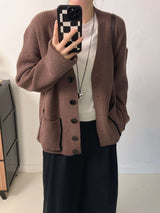 Warm Oversized Knit Cardigan image 4