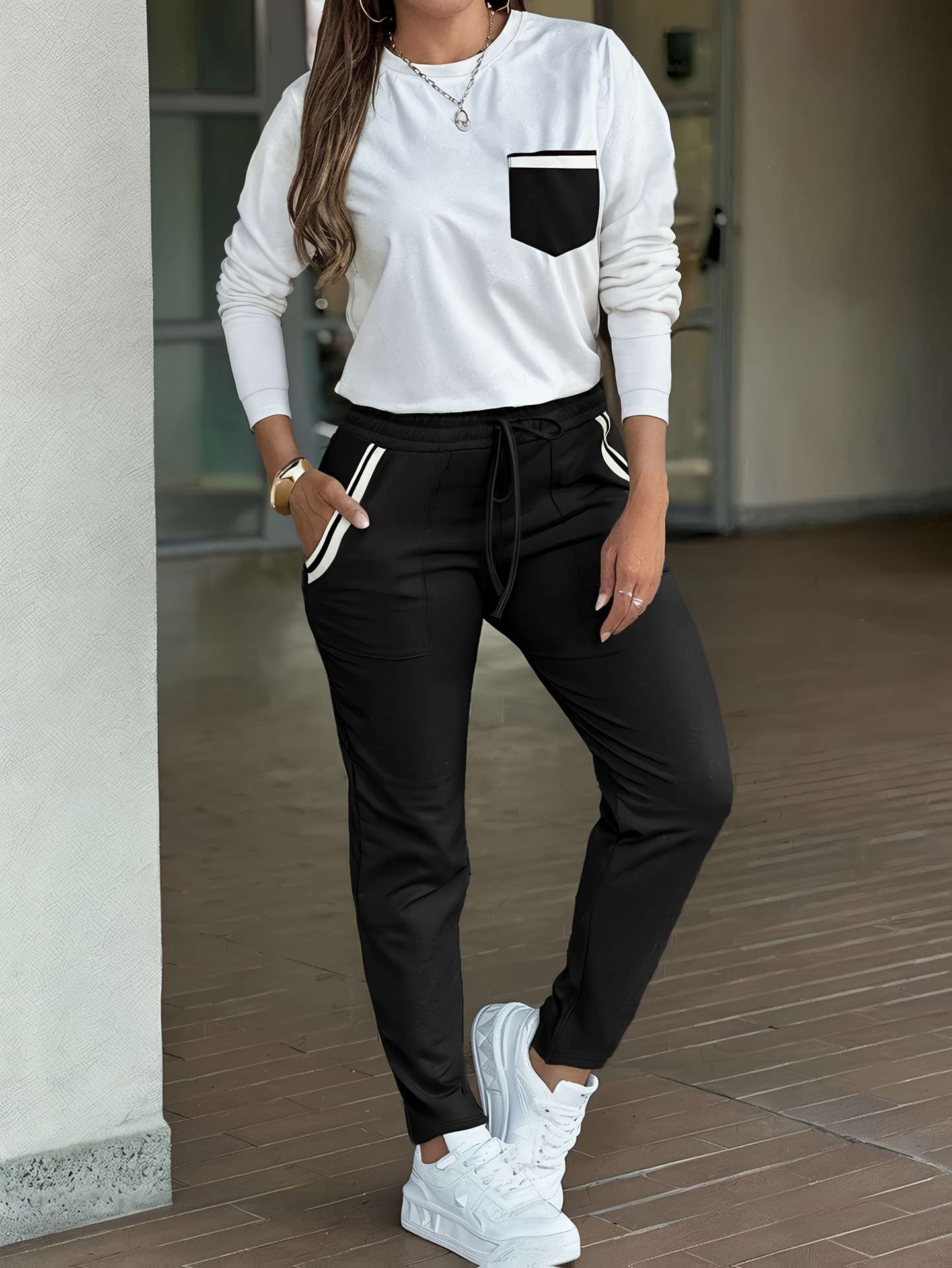 Casual Sporty Tracksuit image 2