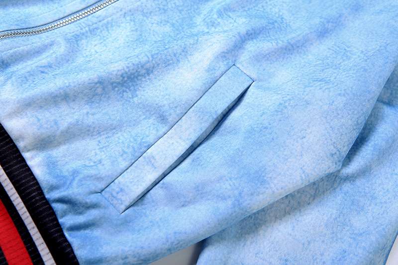 Track Suit with Striped Ribbed Cuffs image 6