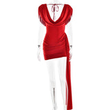 Draped Bodycon Dress image 2