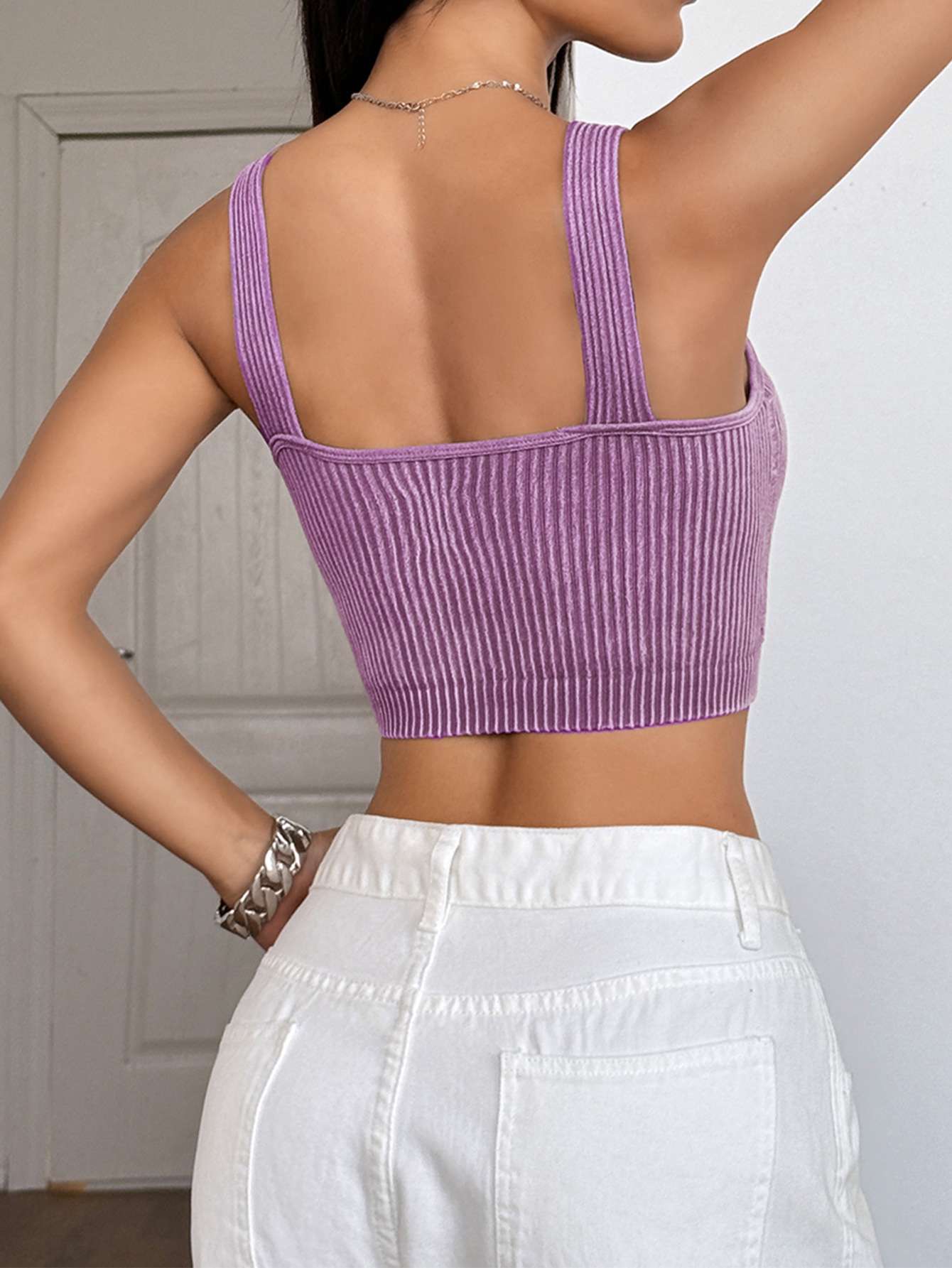 Ribbed Crop Top image 5