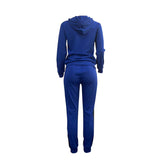 Color Block Two Piece Activewear Zipper Up Set image 7