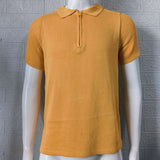 Short-Sleeve Zip Polo Shirt image 2