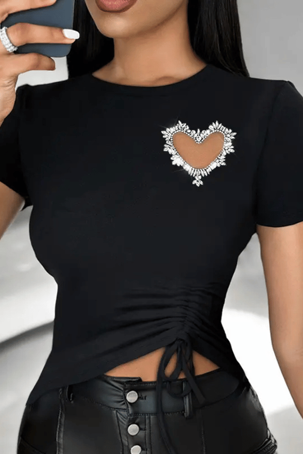 HeartGlimmer Cutout Tee image 1