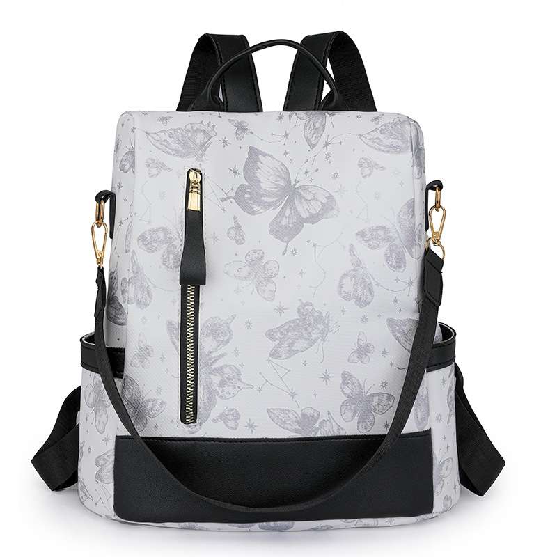 Fashionable Printed Backpack Casual Bag image 2