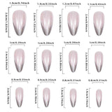 Chrome-Accent Almond Nail Design image 2