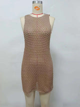 Chic Crochet Mini Dress image 2