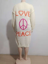 Peace & Love Cardigan image 2