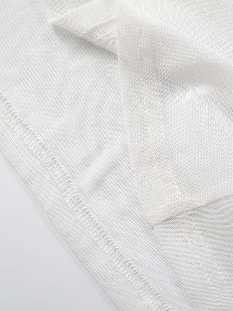 Sheer White Maxi Dress Beach Cover-Up image 4