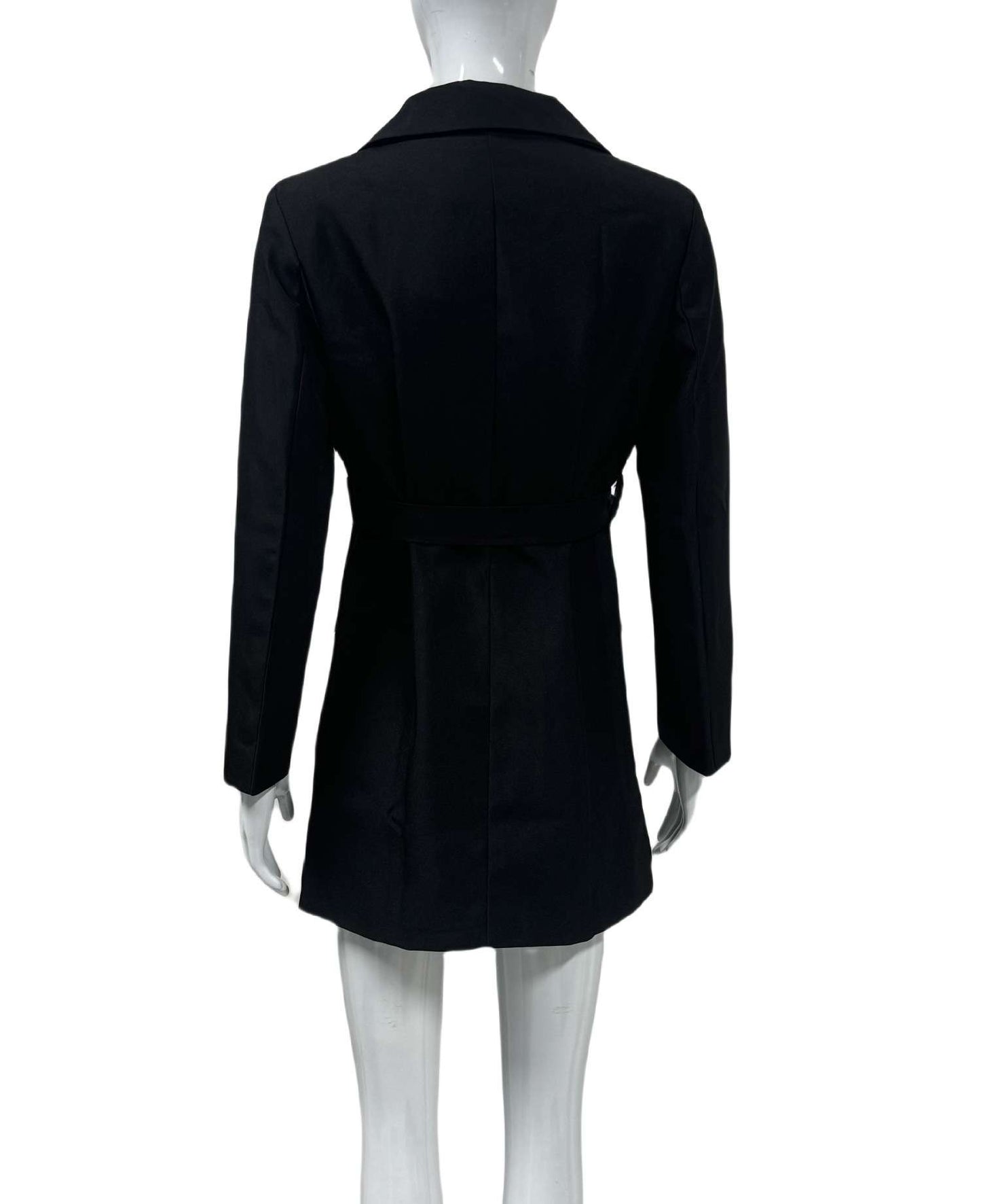 Elegant Tie Waist Blazer Dress image 3