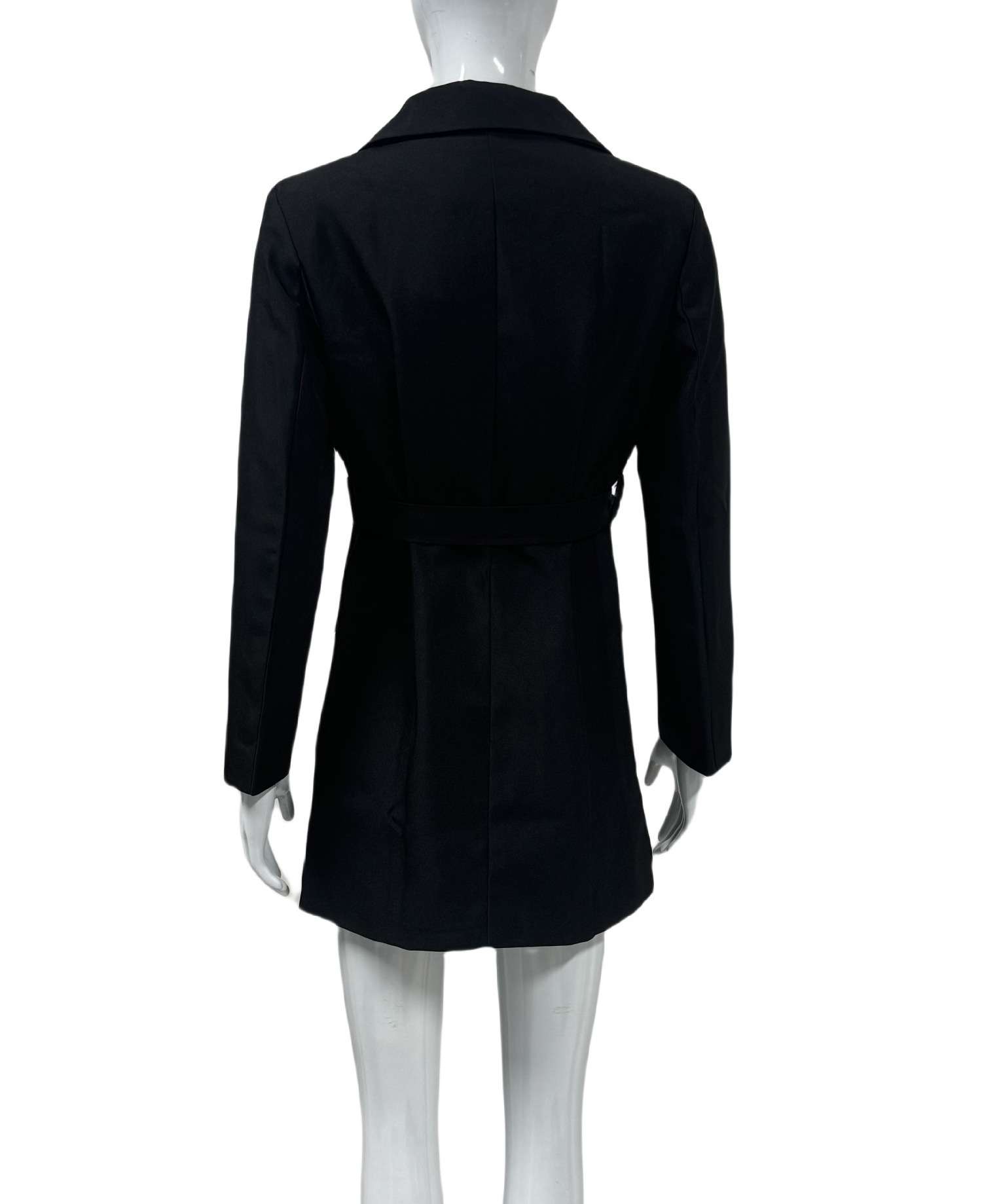 Elegant Tie Waist Blazer Dress image 3