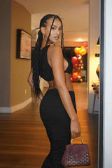 Sculpted Ruched  Elegance Two Piece Set image 3