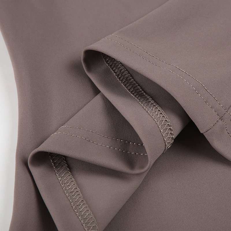 Square-Neck Fitted Tank Top image 5