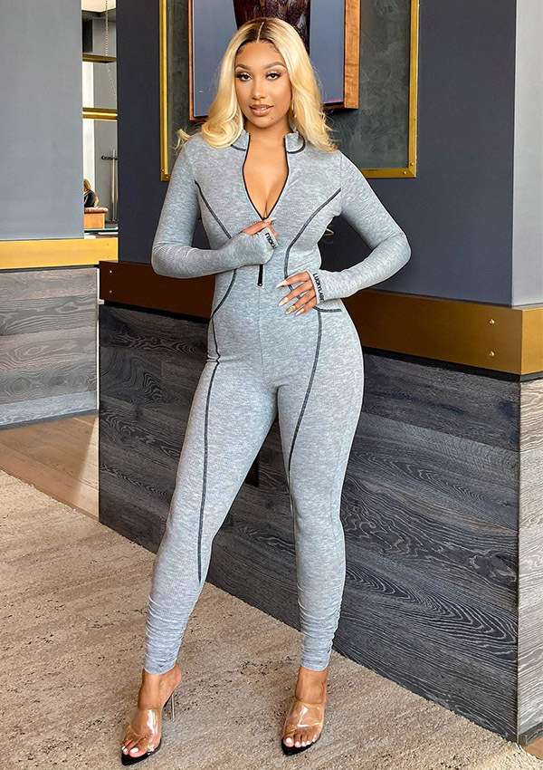 Contour Zip Jumpsuit image 0