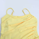 Stylish Yellow Maxi Dress image 6