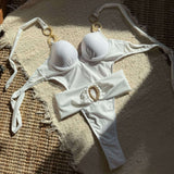 Cut-Out One-Piece Swimsuit image 5