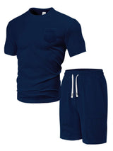 Textured Beach Set - XL, Dark Blue image