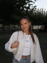 Casual Woman Bomber Jacket image 2