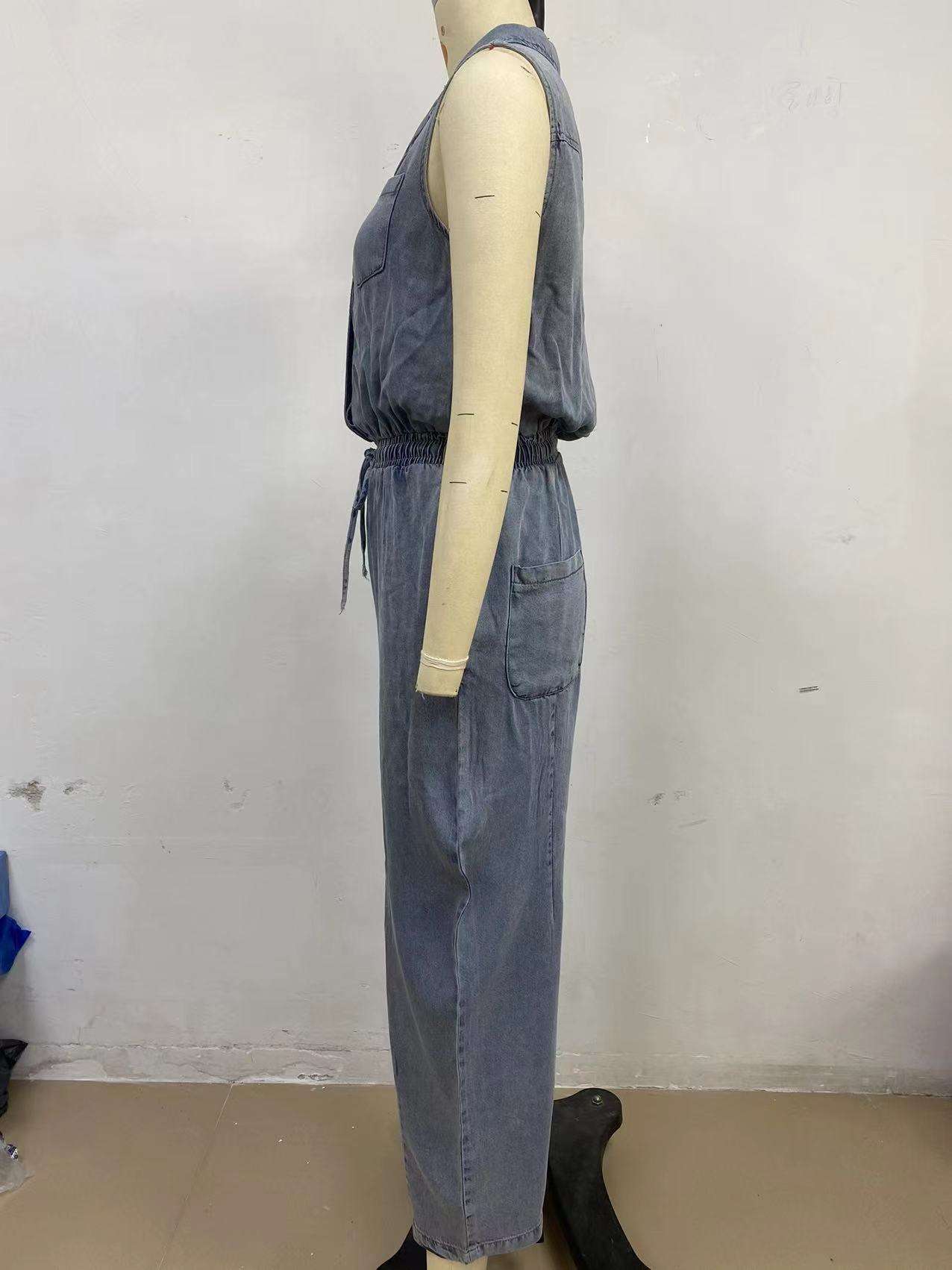 Jumpsuit with Drawstring Waist image 5