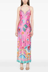 Maxi Dress with Spiritual Motifs image 0