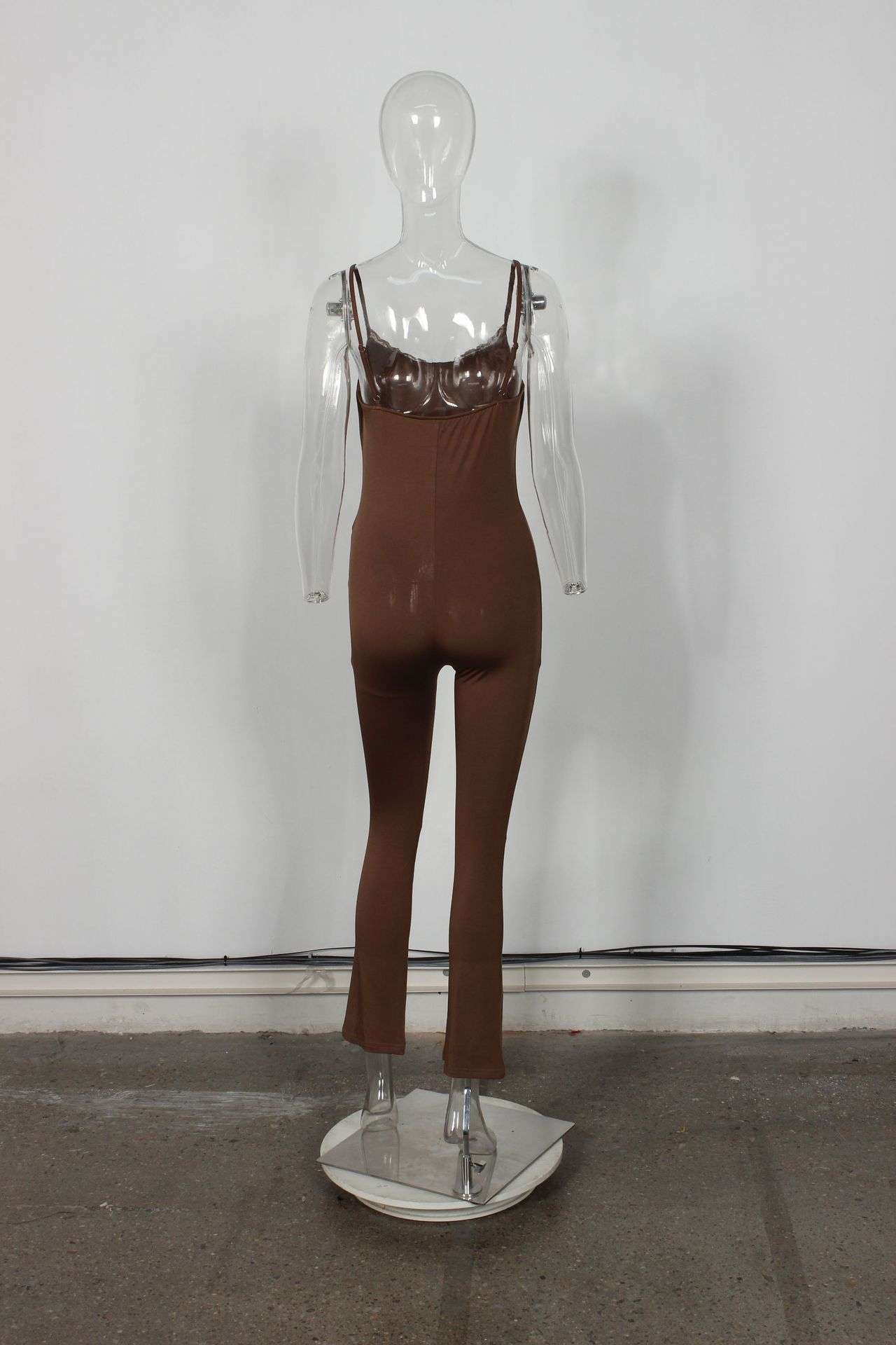 Strapless Lace Detail Jumpsuit image 4