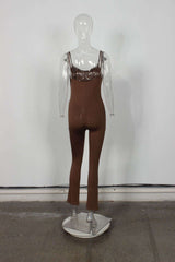 Strapless Lace Detail Jumpsuit image 4