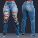 Asymmetrical Zip Bootcut Jeans image 4