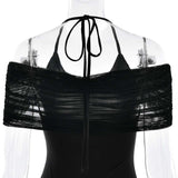 Off-Shoulder Maxi Dress image 8