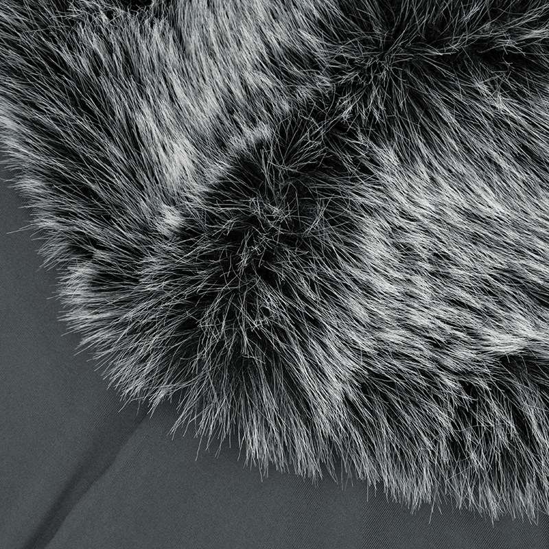 Glamorous-Fitting Jumpsuit with Faux Fur Collar image 5