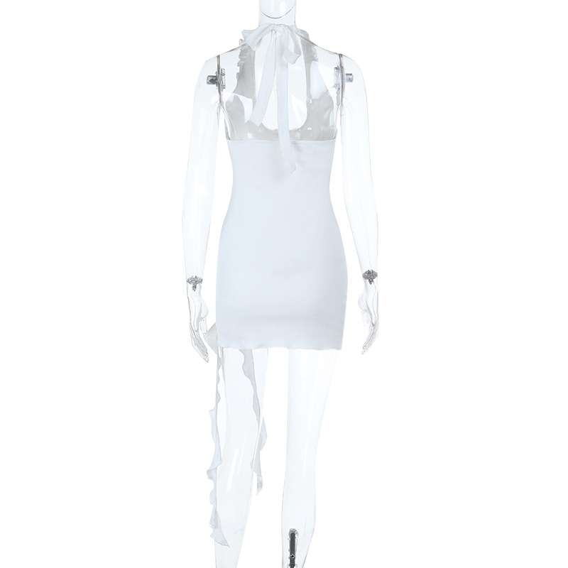 Chic White Ruffled Sundress image 3