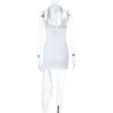 Chic White Ruffled Sundress image 3