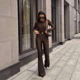 Backless Split Hem Jumpsuit image 1