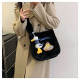 Plush Furry Shoulder Bag image 0