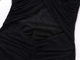Sheer Back Long-Sleeve Maxi Dress image 5