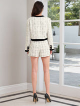 Tweed Coordinated Suit with Trim image 3