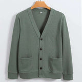 V Neck Down Sweaters Cardigan image 4
