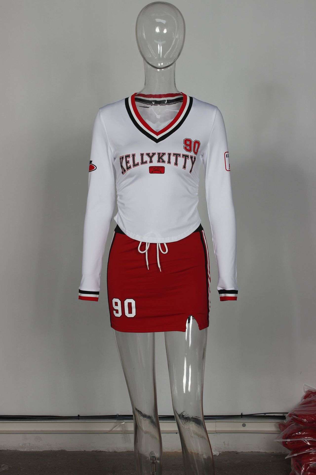 Aesthetic Streetwear T Shirts and Slim Shorts image 2