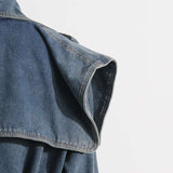 Denim Trench Coat image 5